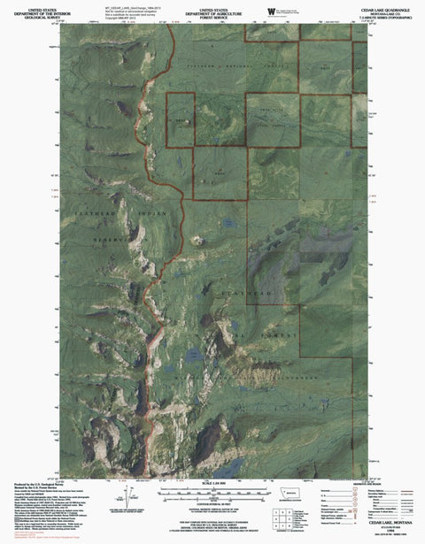 MT-CEDAR LAKE: GeoChange 1964-2013  Preview 1