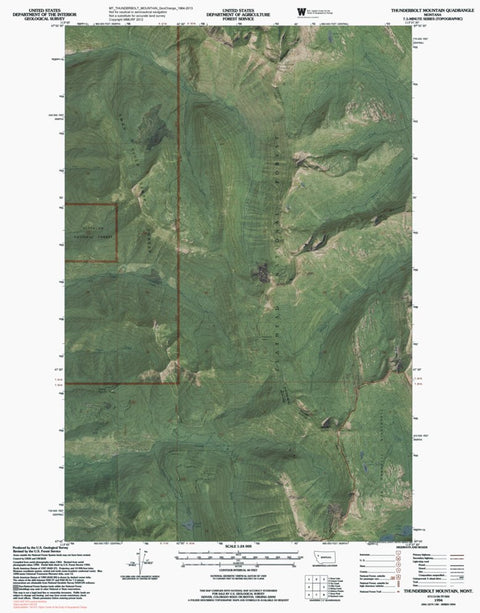 MT-THUNDERBOLT MOUNTAIN: GeoChange 1964-2013 Preview 1