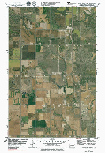 ND-CAMP CREEK WEST: GeoChange 1973-2014 Preview 1
