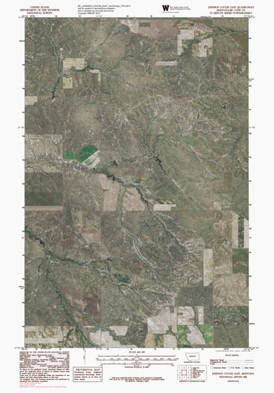 MT-JOHNSON COULEE EAST: GeoChange 1975-2013 Preview 1
