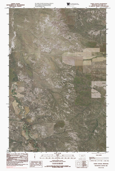 MT-SADIE COULEE: GeoChange 1976-2013 Preview 1