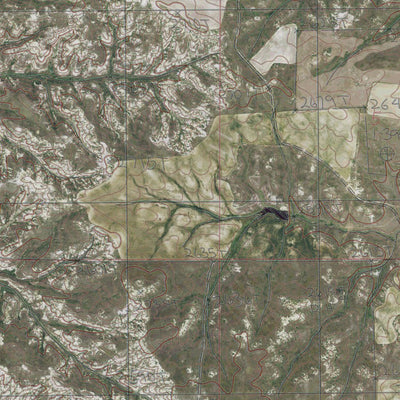 MT-HUDIBURGH RESERVOIR NW: GeoChange 1976-2013 Preview 3