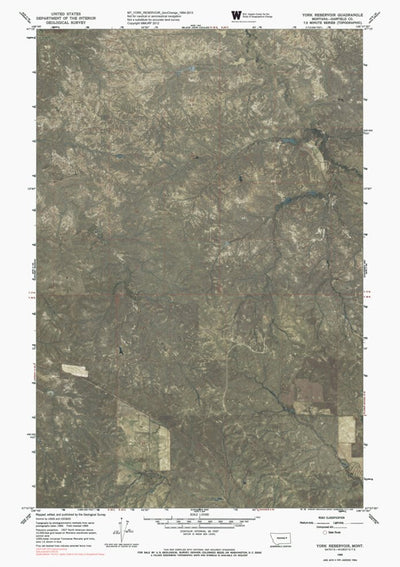 MT-YORK RESERVOIR: GeoChange 1964-2013 Preview 1
