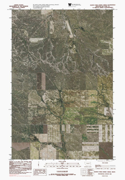 MT-NORTH FORK HORSE CREEK: GeoChange 1976-2013 Preview 1