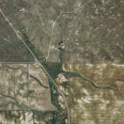 MT-NORTH FORK HORSE CREEK: GeoChange 1976-2013 Preview 2