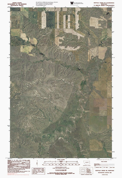 MT-BUFFALO CREEK NE: GeoChange 1976-2013 Preview 1