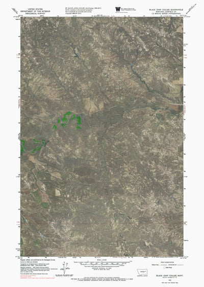MT-BLACK JOHN COULEE: GeoChange 1963-2013 Preview 1
