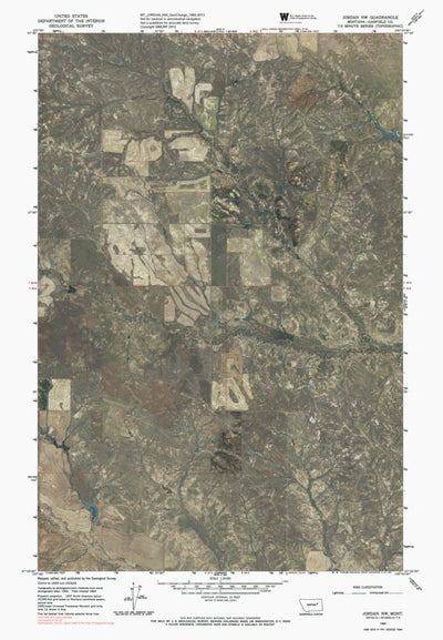 MT-JORDAN NW: GeoChange 1963-2013 Preview 1