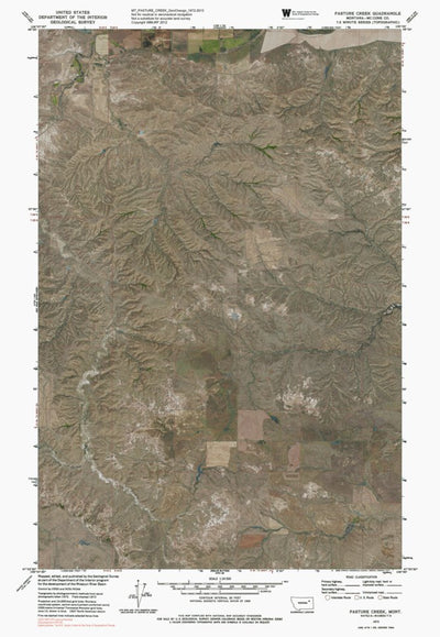 MT-PASTURE CREEK: GeoChange 1972-2013 Preview 1
