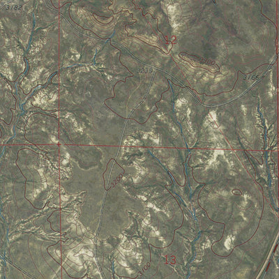 MT-COX BUTTE: GeoChange 1966-2013 Preview 3