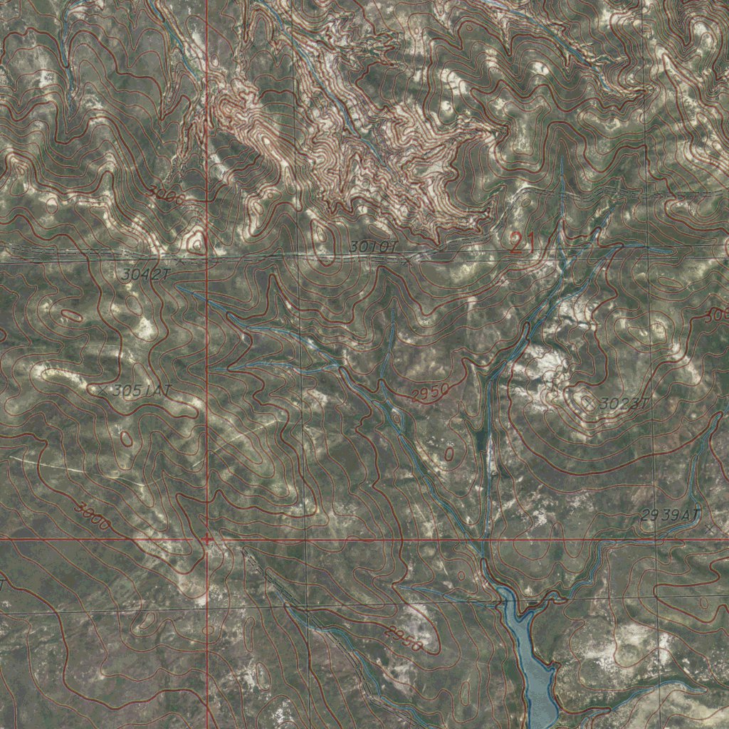 MT-BISCUIT BUTTE: GeoChange 1979-2013 Map by Western Michigan ...