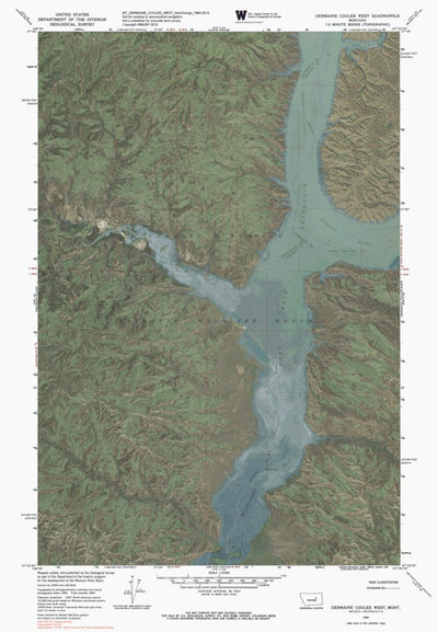 MT-GERMAINE COULEE WEST: GeoChange 1964-2013 Preview 1