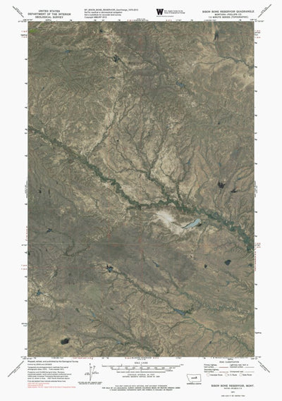 MT-BISON BONE RESERVOIR: GeoChange 1970-2013 Preview 1