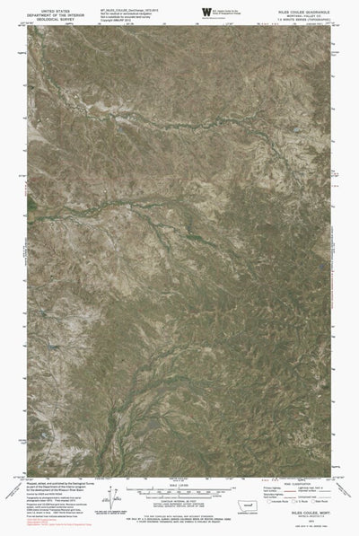 MT-NILES COULEE: GeoChange 1972-2013 Preview 1