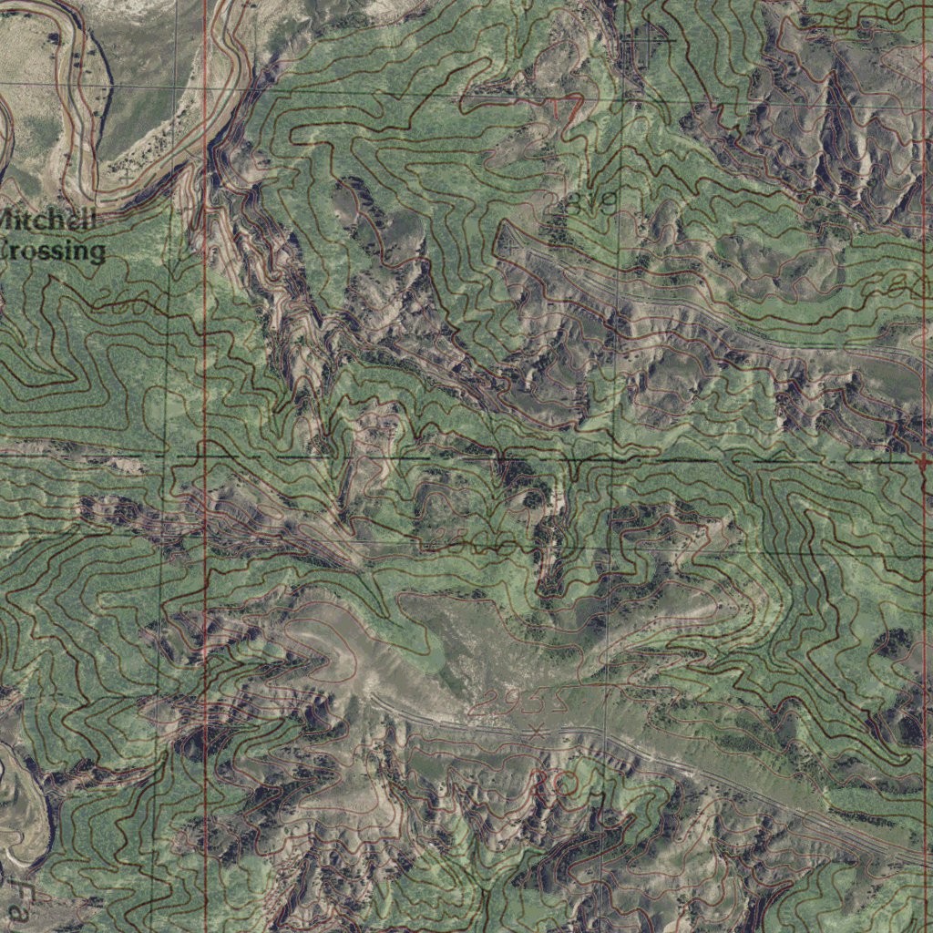 MT-MITCHELL CROSSING: GeoChange 1978-2013 Map by Western Michigan ...