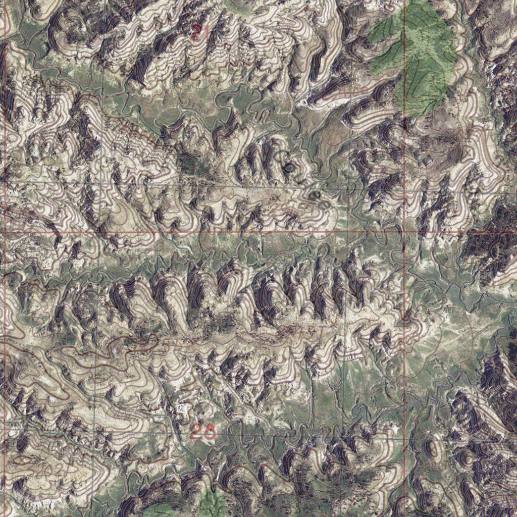 Mount Butch MT-BUTCH RESERVOIR: GeoChange 1978-2013 Map by Western Michigan ...