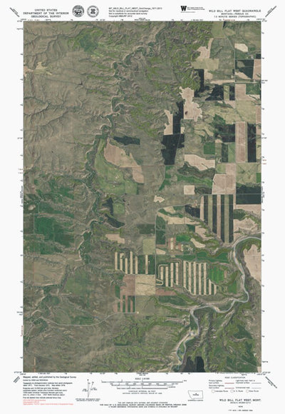 MT-WILD BILL FLAT WEST: GeoChange 1971-2013 Preview 1