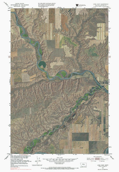 MT-LOMA WEST: GeoChange 1952-2013 Preview 1
