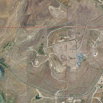 MT-ANTELOPE BUTTE: GeoChange 1964-2013 Preview 2