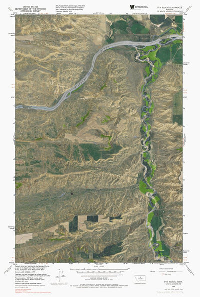 MT-P N RANCH: GeoChange 1952-2013 Preview 1