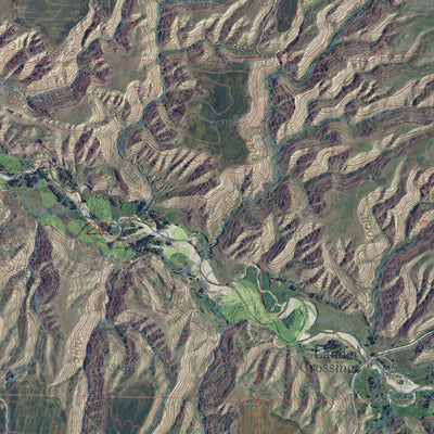 MT-LANDER CROSSING: GeoChange 1952-2013 Preview 3