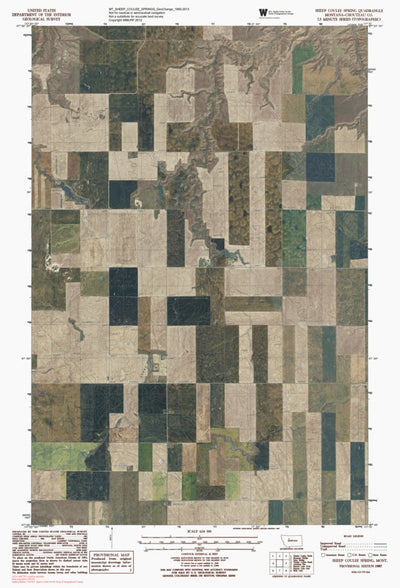 MT-SHEEP COULEE SPRINGS: GeoChange 1982-2013 Preview 1