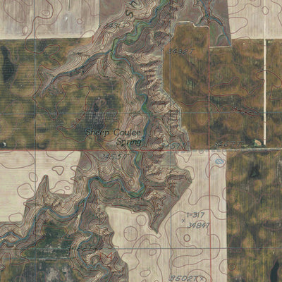 MT-SHEEP COULEE SPRINGS: GeoChange 1982-2013 Preview 3