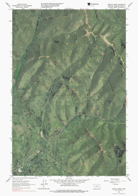 MT-CADOTTE CREEK: GeoChange 1960-2013 Preview 1