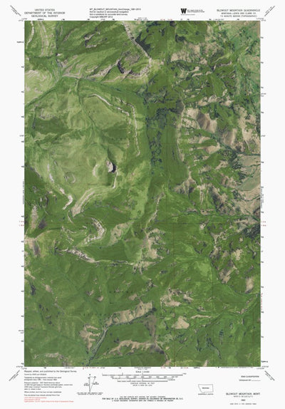 MT-BLOWOUT MOUNTAIN: GeoChange 1961-2013 Preview 1