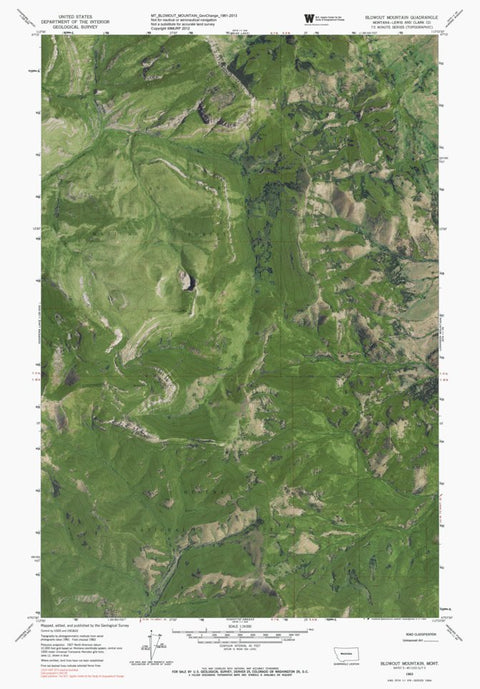 MT-BLOWOUT MOUNTAIN: GeoChange 1961-2013 Preview 1