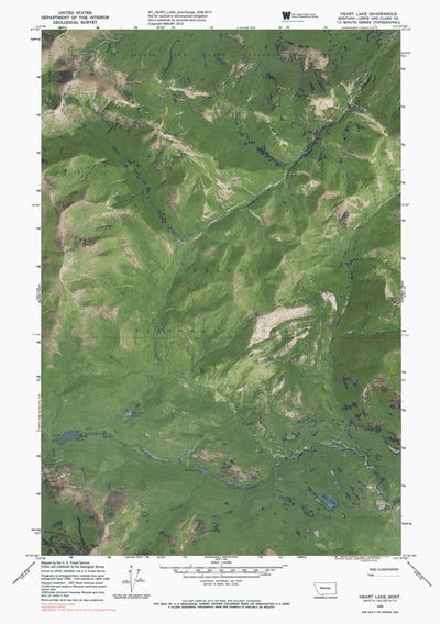 MT-HEART LAKE: GeoChange 1958-2013 Preview 1