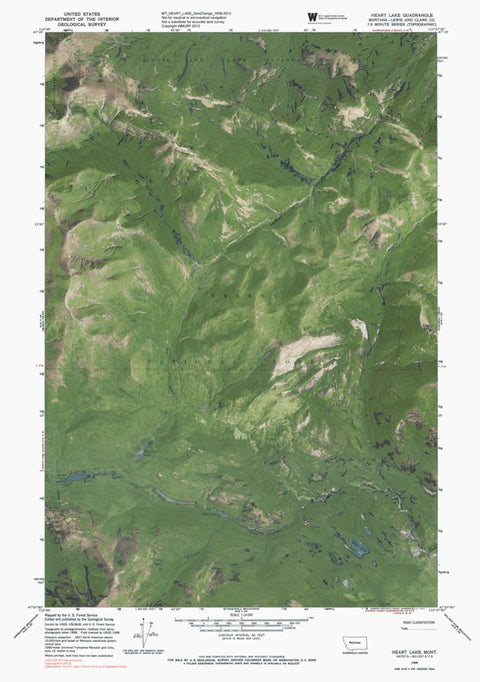 MT-HEART LAKE: GeoChange 1958-2013 Preview 1