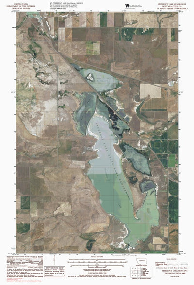 MT-FREEZEOUT LAKE: GeoChange 1982-2013 Preview 1