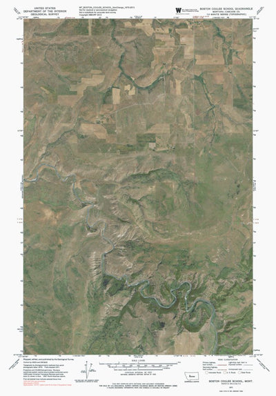 MT-BOSTON COULEE SCHOOL: GeoChange 1970-2013 Preview 1