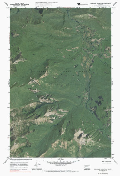 MT-DANAHER MOUNTAIN: GeoChange 1969-2013 Preview 1