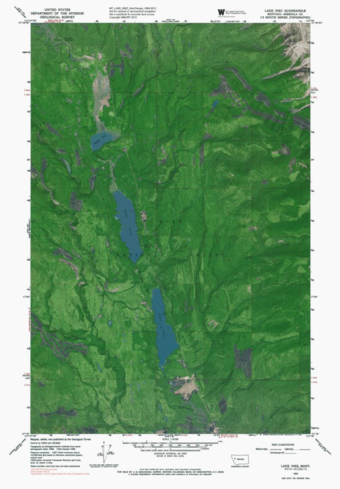 MT-LAKE INEZ: GeoChange 1964-2013 Preview 1
