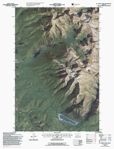 MT-SAINT MARYS LAKE: GeoChange 1964-2013 Preview 1