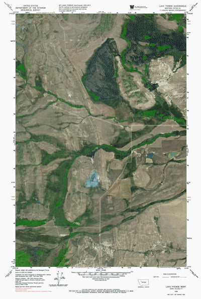 MT-LAKE THEBOE: GeoChange 1955-2013 Preview 1