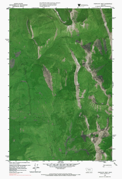 MT-PORPHYRY REEF: GeoChange 1955-2013 Preview 1