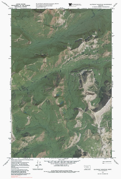 MT-SLATEGOAT MOUNTAIN: GeoChange 1969-2013 Preview 1