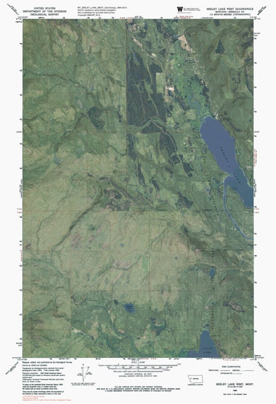 MT-SEELEY LAKE WEST: GeoChange 1964-2013 Preview 1