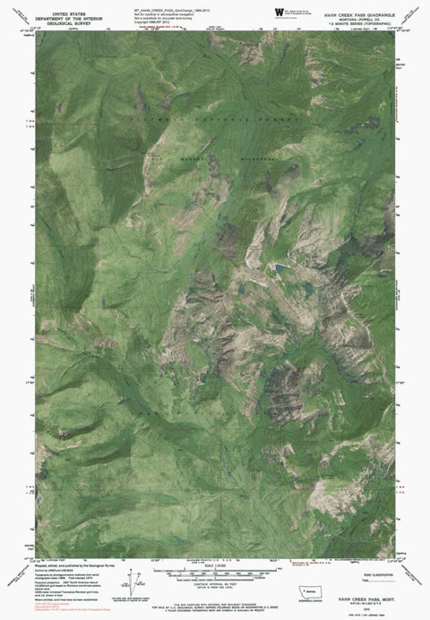MT-HAHN CREEK PASS: GeoChange 1969-2013 Preview 1