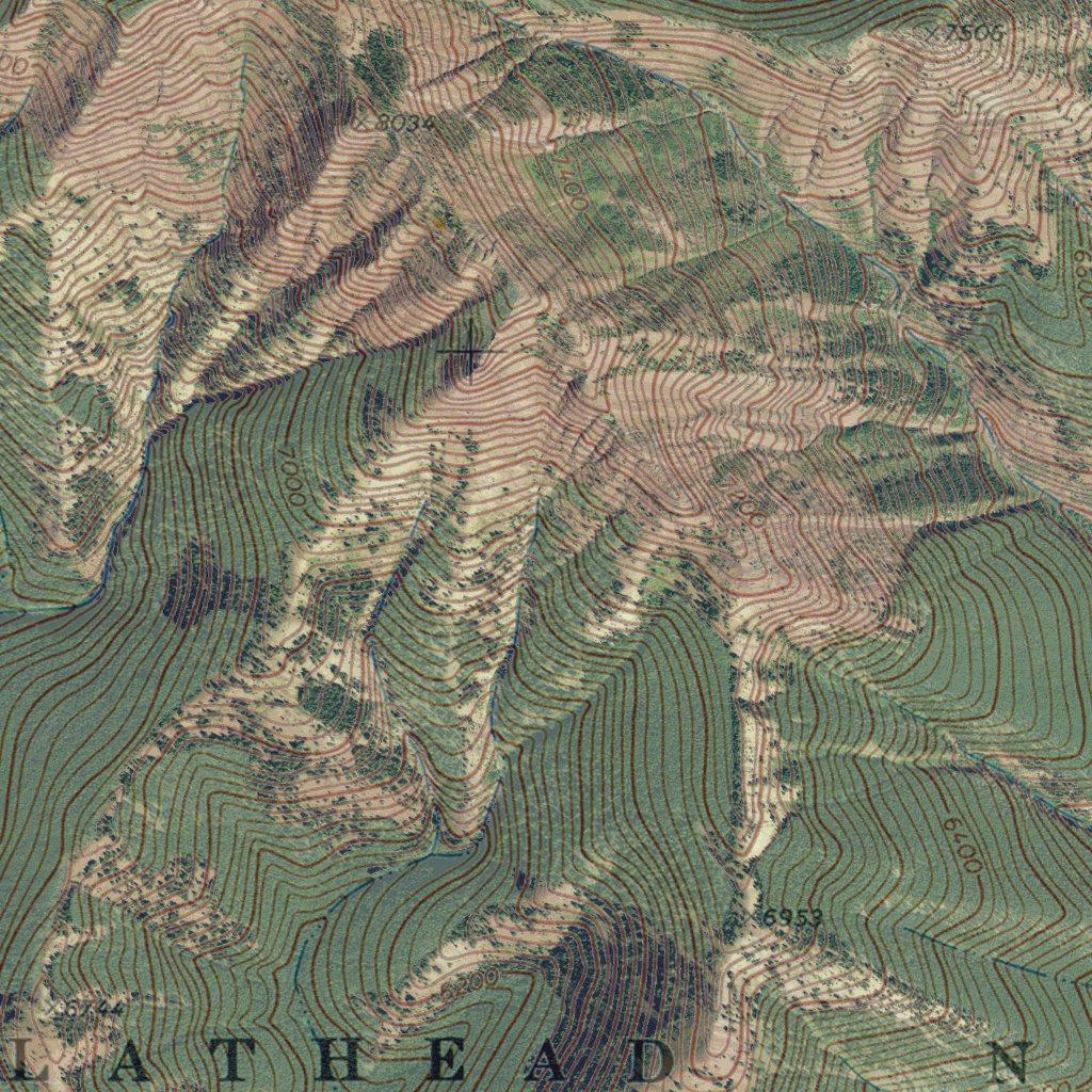 MT-TRAP MOUNTAIN: GeoChange 1969-2013 Map by Western Michigan ...