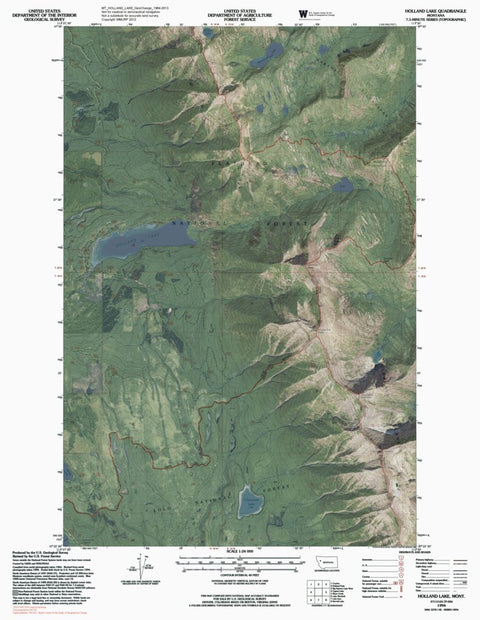 MT-HOLLAND LAKE: GeoChange 1964-2013 Preview 1