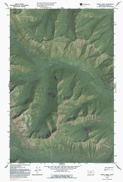 MT-STRING CREEK: GeoChange 1964-2013 Preview 1