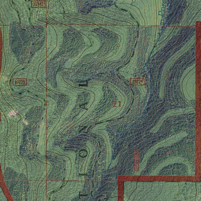 MT-PORCUPINE CREEK: GeoChange 1964-2013 Preview 3