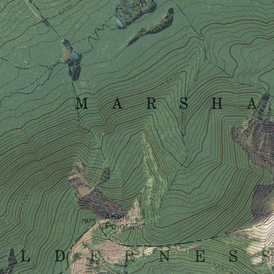 MT-PENTAGON MOUNTAIN: GeoChange 1969-2013 Preview 2