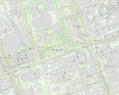 Warsaw Tourist Street Map Preview 1