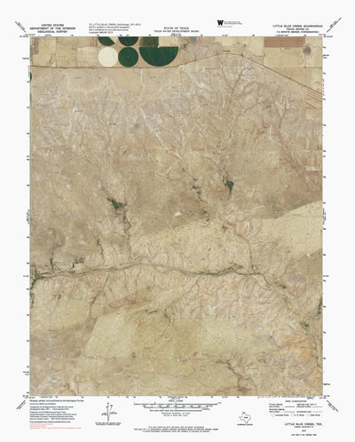 TX-LITTLE BLUE CREEK: GeoChange 1971-2012 Preview 1