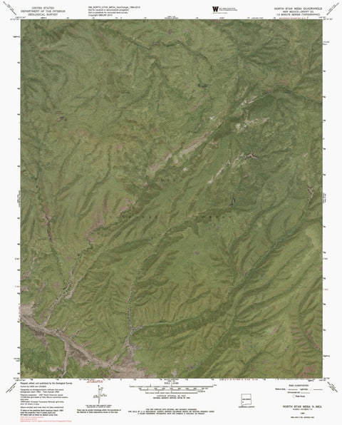 NM-NORTH STAR MESA: GeoChange 1964-2014 Preview 1